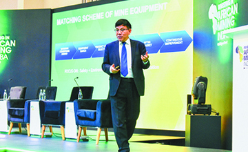 柳工亮相非洲礦業投資大會 共話綠色智能未來