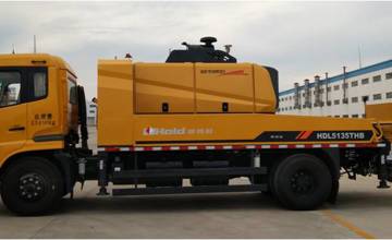 柳工建機首臺自主研發的國五車載泵試制完成