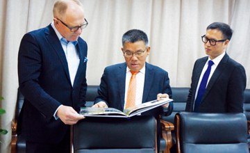 集合雙方優勢 實現長足發展——曾光安、Pekka Vauramo到柳工美卓（常州）現場調研