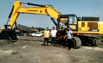柳工印度公司銷售新突破　大型挖掘機挺進印度市場